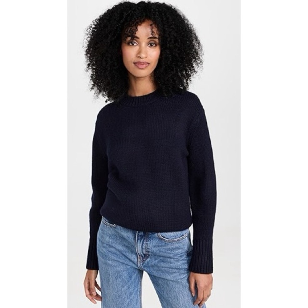 Vince Wool-Cashmere Crewneck Sweater
